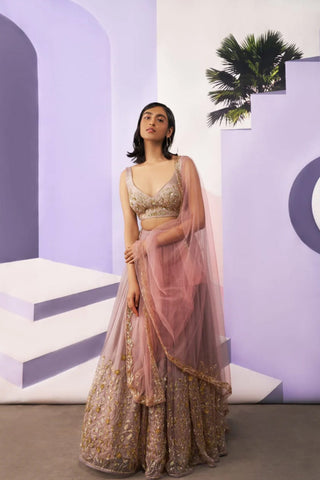 Lilac Lehenga