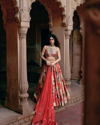 Wedding attire lehenga set